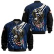 Premium Custom US Navy Veteran Bomber Jacket VPVC811502, Waterproof Windbreaker Coat, Navy Veteran Gift, Veterans Day Gift.