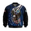 Premium Custom USAF Veteran Bomber Jacket VPVC811504, Waterproof Windbreaker Coat, Air Force Veteran Gift, Veterans Day Gift.