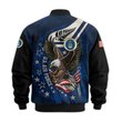 Premium Custom USAF Veteran Bomber Jacket VPVC811504, Waterproof Windbreaker Coat, Air Force Veteran Gift, Veterans Day Gift.
