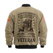 Premium Custom USMC Veteran Bomber Jacket VPVC811513, Waterproof Windbreaker Coat, Marine Veteran Gift, Veterans Day Gift.