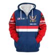 Premium Custom US Navy Zip Up Hoodie VPVC609532, Gifts For Navy Veteran, Gifts For Veterans Day.