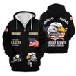 Premium Custom US Seabees Zip Up Hoodie VPVC609549, Gifts For Seabees Veteran, Gifts For Veterans Day.