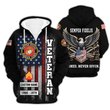 Premium Custom USMC Zip Up Hoodie VPVC609553, Gifts For Marine Veteran, Gifts For Veterans Day.