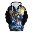 Premium Custom Army National Guard Zip Up Hoodie VPVC609578, Gifts For Army National Guard Veteran, Gifts For Veterans Day.