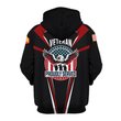 Premium Custom USMC Zip Up Hoodie VPVC609603, Gifts For Marine Veteran, Gifts For Veterans Day.