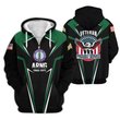 Premium Custom Army National Guard Zip Up Hoodie VPVC609608, Gifts For Army National Guard Veteran, Gifts For Veterans Day.