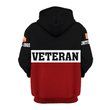 Premium Custom USMC Zip Up Hoodie VPVC609613, Gifts For Marine Veteran, Gifts For Veterans Day.