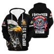 Premium Custom US Veteran Zip Up Hoodie VPVC609637, Gifts For US Veteran, Gifts For Veterans Day.