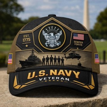 Premium US Veterans Baseball Hats CPHN210811, Gifts for US Veterans, Gifts on Veterans Day, Father's Day.