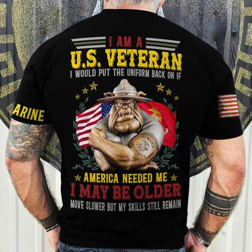 Premium I Am A U.S Veteran T-Shirt NPVC220602