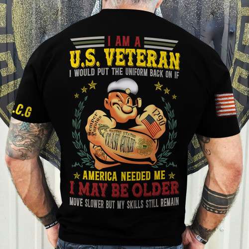 Premium I Am A U.S Veteran T-Shirt NPVC220602