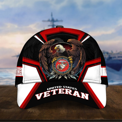 Premium Eagle US Veteran Cap NPVC251002