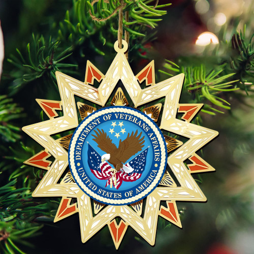 Premium US Veteran Ornament NPVC041104