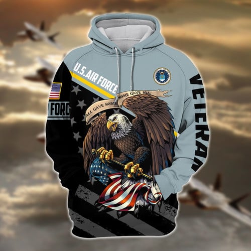 Premium All Gave Some Some Gave All US Veteran Hoodie NPVC161201