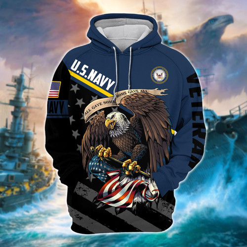 Premium All Gave Some Some Gave All US Veteran Hoodie NPVC161201