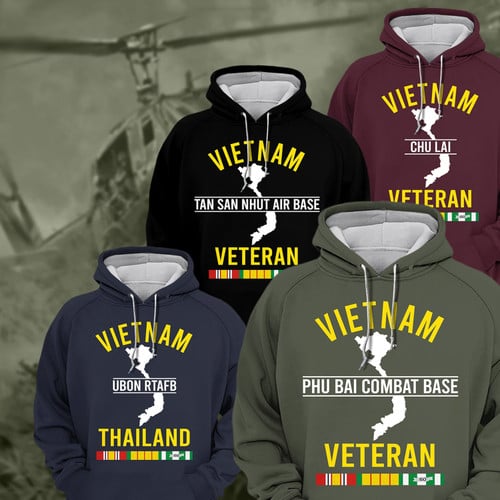 Premium Vietnam Veteran Hoodie NPVC070201