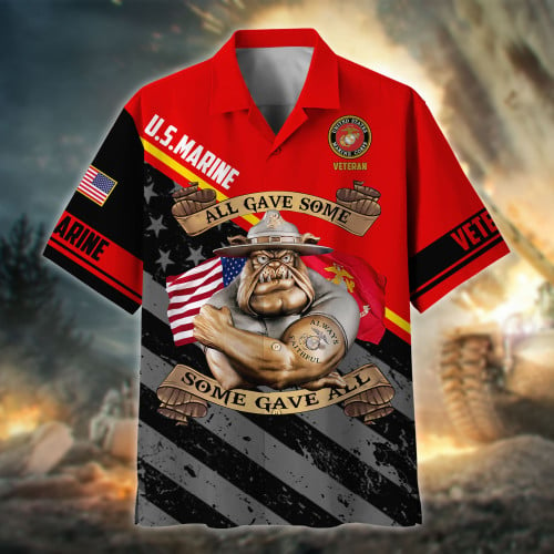 Premium All Gave Some Some Gave All US Veteran Hawaii Shirt NPVC230206