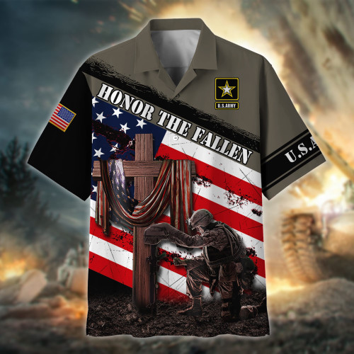 Premium Honor The Fallen US Veteran Hawaii Shirt NPVC160303