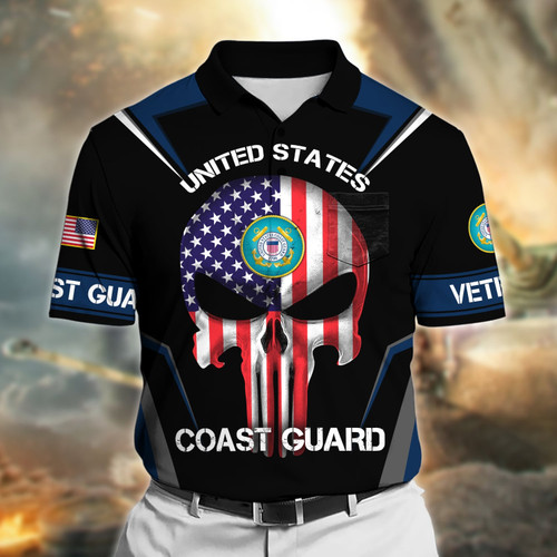Premium US Veteran Polo Shirt With Pocket NPVC050502