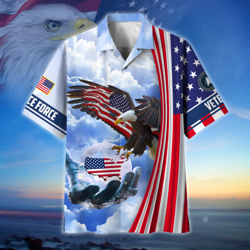 Premium American Pride US Veteran Hawaii Shirt NPVC290502