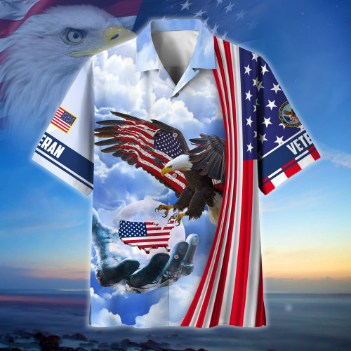 Premium American Pride US Veteran Hawaii Shirt NPVC290502