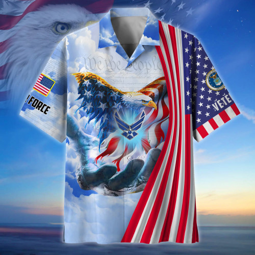 Premium American Pride US Veteran Hawaii Shirt NPVC290501