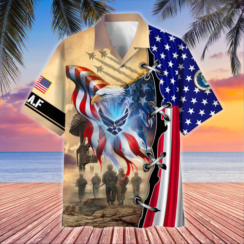 Premium Honoring All Who Served US Veteran Hawaii Shirt APVC140703