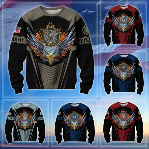 Premium Multiservice US Veteran Sweatshirt APVC160101