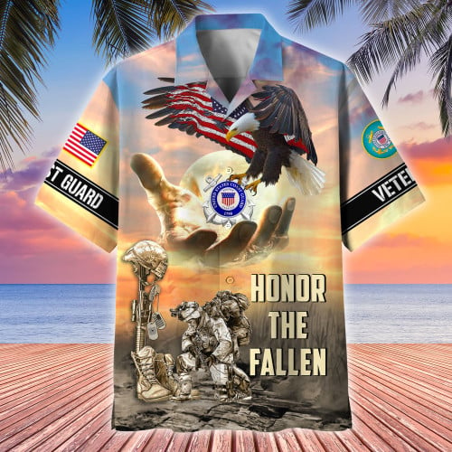 Premium Honor The Fallen US Veterans Hawaii Shirt APVC060301