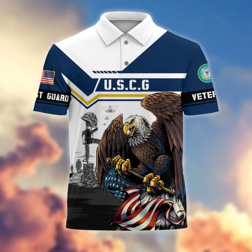 Premium Honoring All Who Served US Veterans Polo Shirt APVC120301
