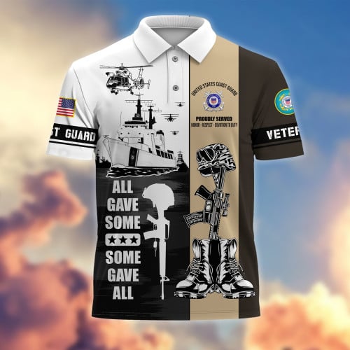 Premium All Gave Some Some Gave All US Veterans Polo Shirt APVC130303