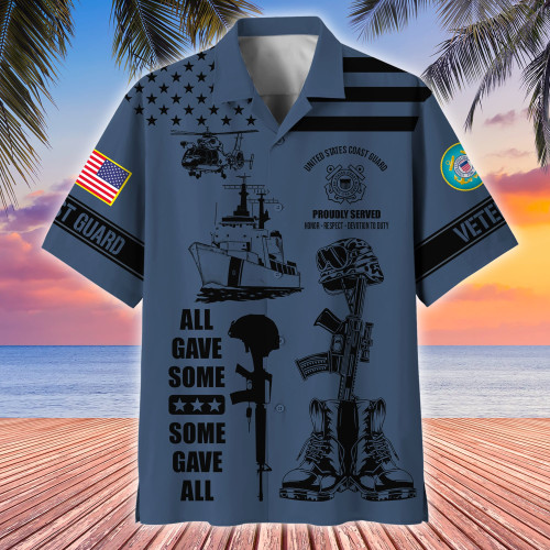 Premium All Gave Some Some Gave All US Veterans Hawaii Shirt APVC190302