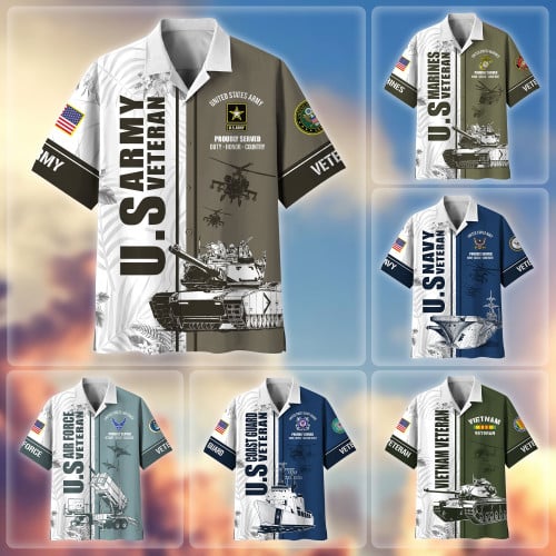 Premium Proudly Served US Veterans Hawaii Shirt APVC160401