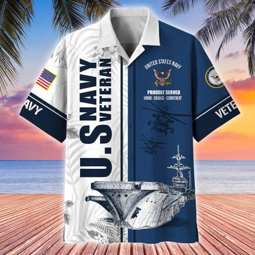 Premium Proudly Served US Veterans Hawaii Shirt APVC160401