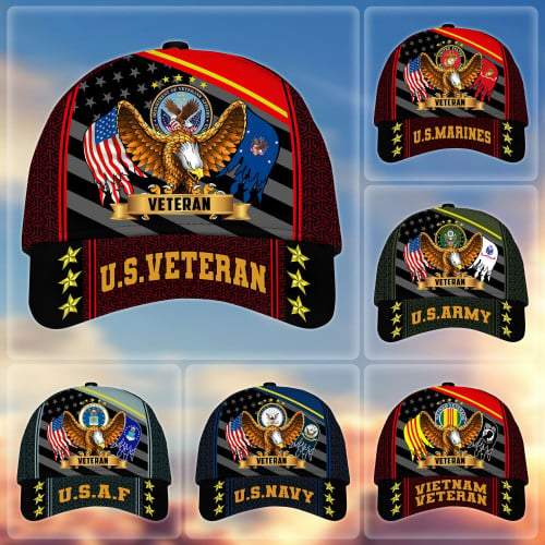 Premium Eagle US Veterans Cap APVC200703