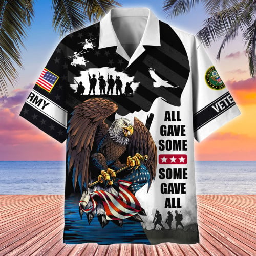 Premium All Gave Some Some Gave All US Veterans Hawaii Shirt APVC230401