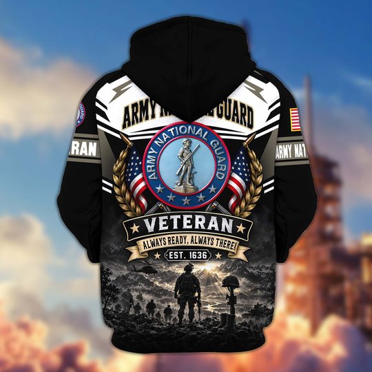 Premium US Veteran Zip Up Hoodie CPHN151011, Gifts For US Veterans, Gifts For Veterans Day.