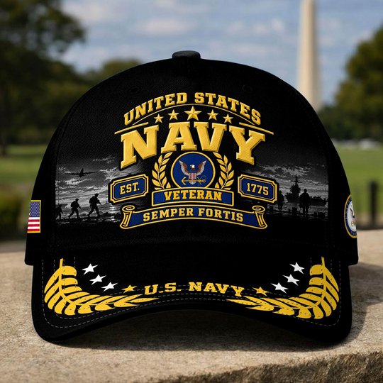 Premium US Veterans Baseball Hats BTTN191021, Gifts For US Veterans, Gifts For Veterans Day, Father's Day.