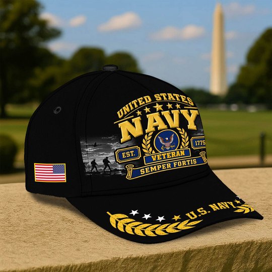Premium US Veterans Baseball Hats BTTN191021, Gifts For US Veterans, Gifts For Veterans Day, Father's Day.