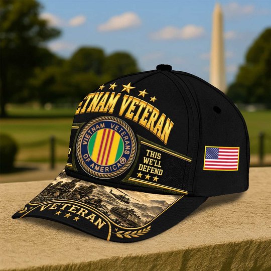 Premium US Veteran Baseball Hats CPHN081011, Gifts For US Veterans, Gifts For Veterans Day, Father's Day.