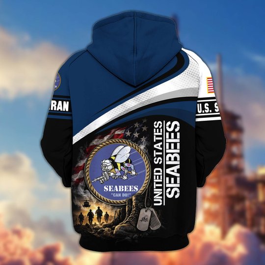 Premium US Veteran Zip Up Hoodie CPHN161011, Gifts For US Veterans, Gifts For Veterans Day.