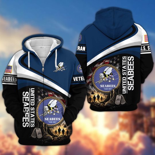 Premium US Veteran Zip Up Hoodie CPHN161011, Gifts For US Veterans, Gifts For Veterans Day.