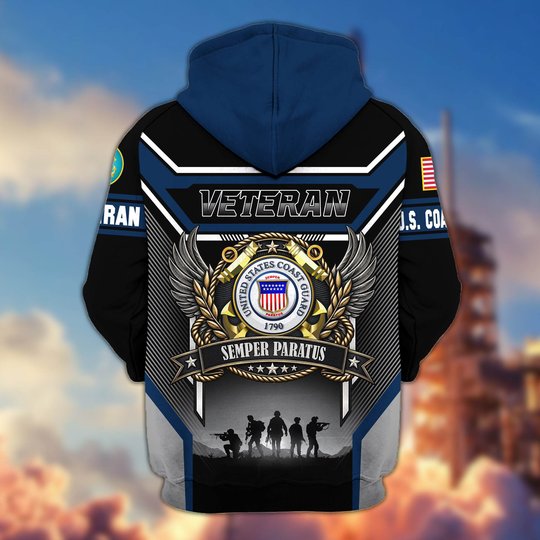 Premium US Veteran Zip Up Hoodie CPHN211011, Gifts For US Veterans, Gifts For Veterans Day.