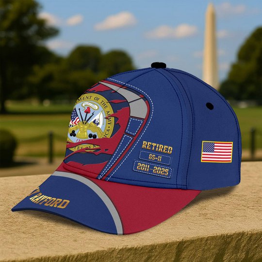 Premium Custom US Retired Cap DPVC271014