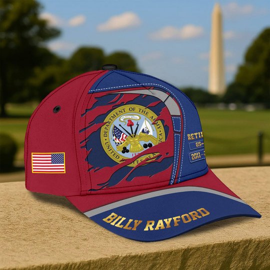 Premium Custom US Retired Cap DPVC271014