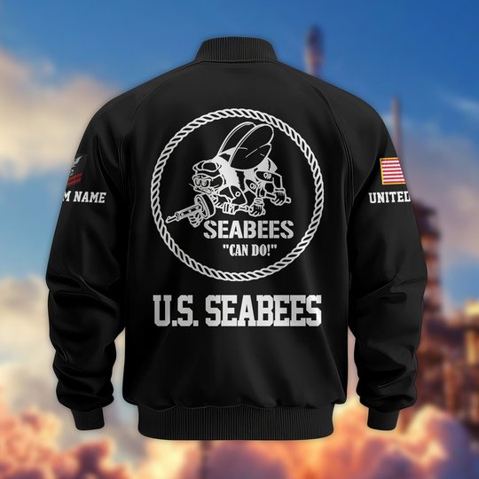 Premium Custom US Veteran Bomber Jacket DPVC281001, Waterproof Windbreaker Coat, US Veteran Gift, Veterans Day Gift.