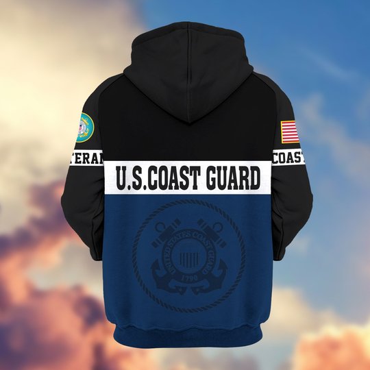 Premium US Veteran Zip Up Hoodie DPVC291001, Gifts For US Veterans, Gifts For Veterans Day.
