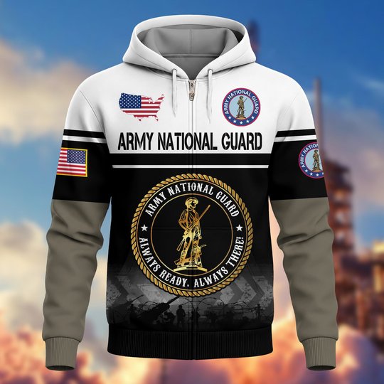 Premium US Woman Veteran Zip Up Hoodie DPVC301001, Gifts For US Woman Veterans, Gifts For Veterans Day.