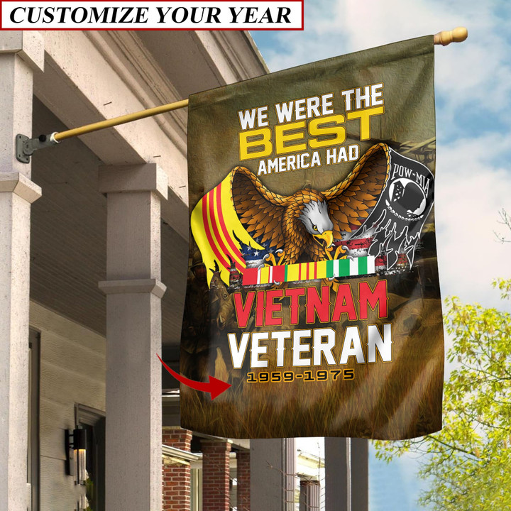Personalised We Were The Best America Had Flag TVN160103