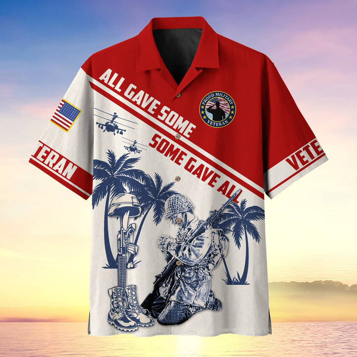 All Gave Some Some Gave All U.S Veteran Hawaii Shirt MH080602